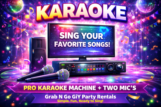 Karaoke Machine (2 mics)